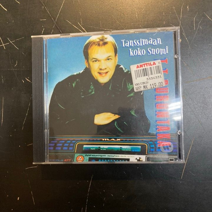 T.T. Purontaka - Tanssimaan koko Suomi CD (VG/VG+) -iskelmä-